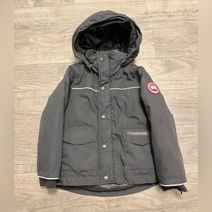 Canada Goose Kids Dark black Puffer Jacket